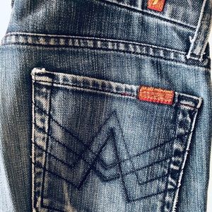 7 For All Mankind “A Pocket” Bootcut Jeans Size 27